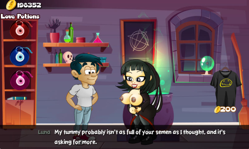 Hungry Girls Game: Luna's Lambent Magic (COMPLETE)