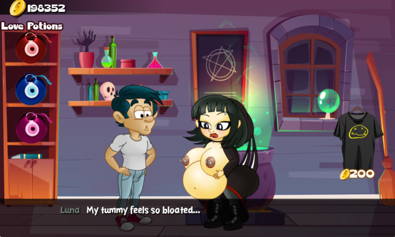 Hungry Girls Game: Luna's Lambent Magic (COMPLETE)