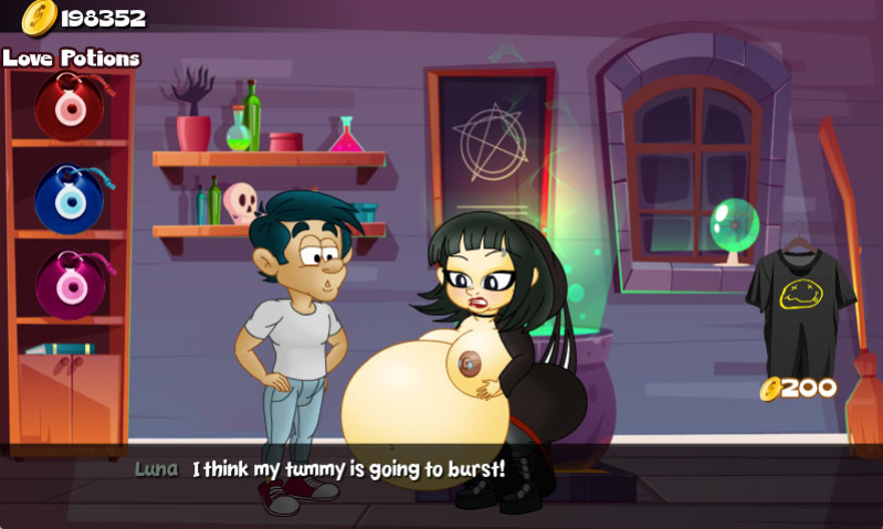 Hungry Girls Game: Luna's Lambent Magic (COMPLETE)