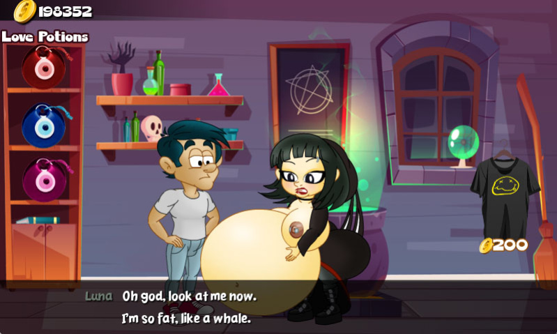 Hungry Girls Game: Luna's Lambent Magic (COMPLETE)