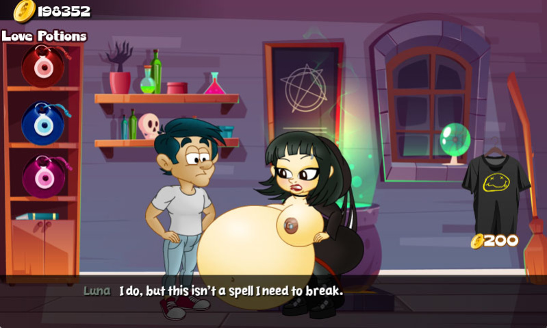 Hungry Girls Game: Luna's Lambent Magic (COMPLETE)