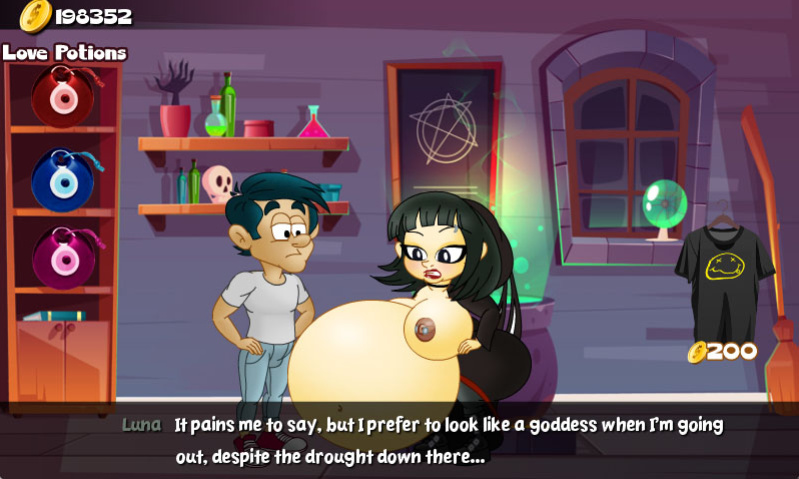 Hungry Girls Game: Luna's Lambent Magic (COMPLETE)