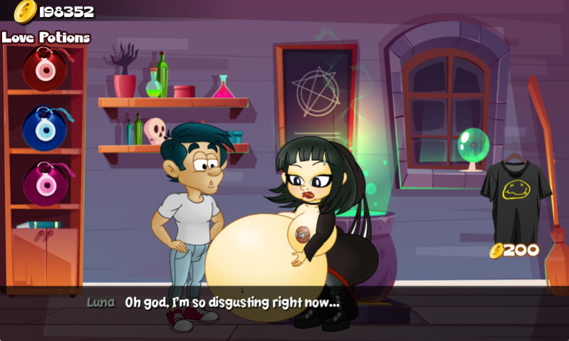 Hungry Girls Game: Luna's Lambent Magic (COMPLETE)