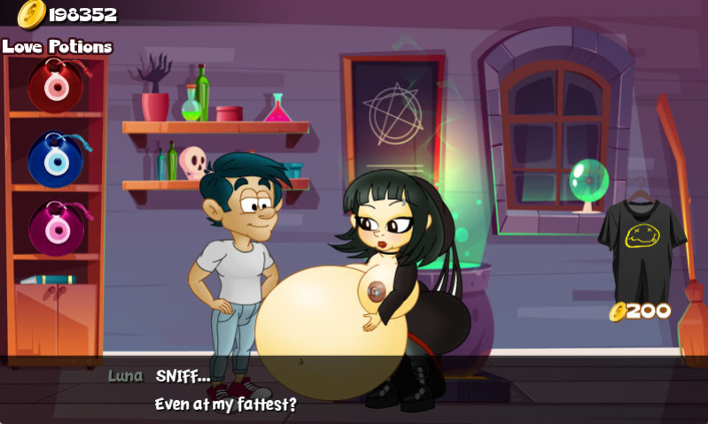 Hungry Girls Game: Luna's Lambent Magic (COMPLETE)