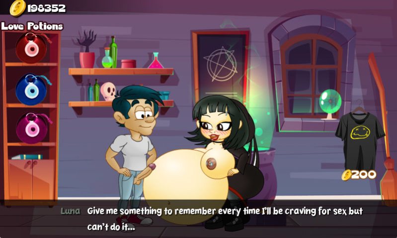 Hungry Girls Game: Luna's Lambent Magic (COMPLETE)