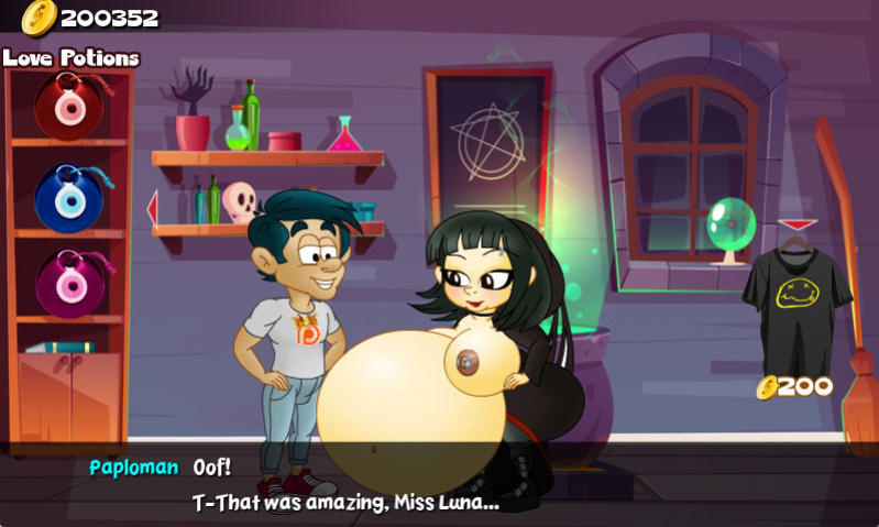 Hungry Girls Game: Luna's Lambent Magic (COMPLETE)
