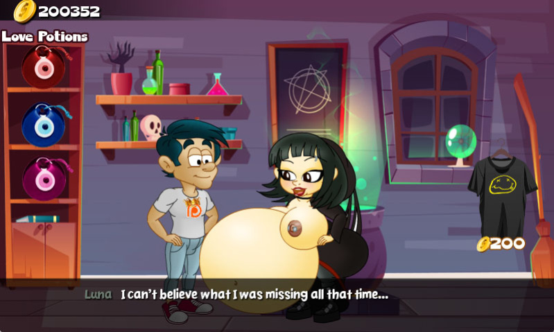 Hungry Girls Game: Luna's Lambent Magic (COMPLETE)