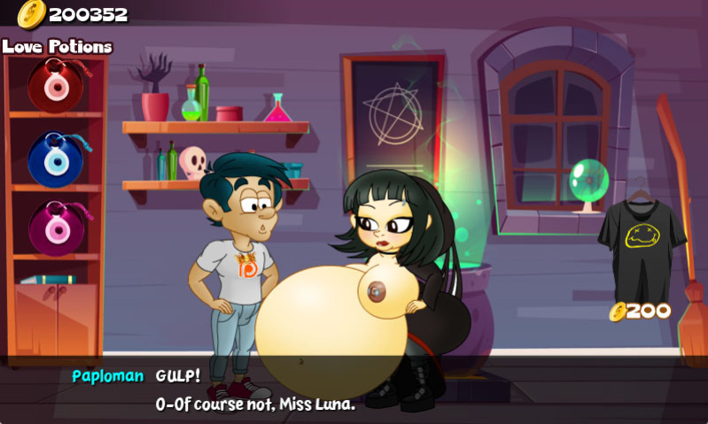 Hungry Girls Game: Luna's Lambent Magic (COMPLETE)