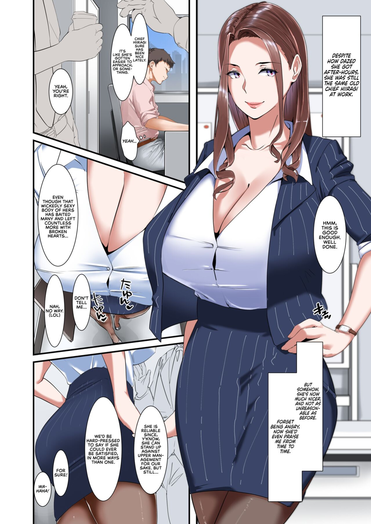 [NYPAON] Kaisha no Relaxation Room de Dosukebe Service Shite Kureru Innyuu Joushi | A Boss With Slutty Tits Who Gives Naughty Services in the Company's Relaxation Room {RedLantern}