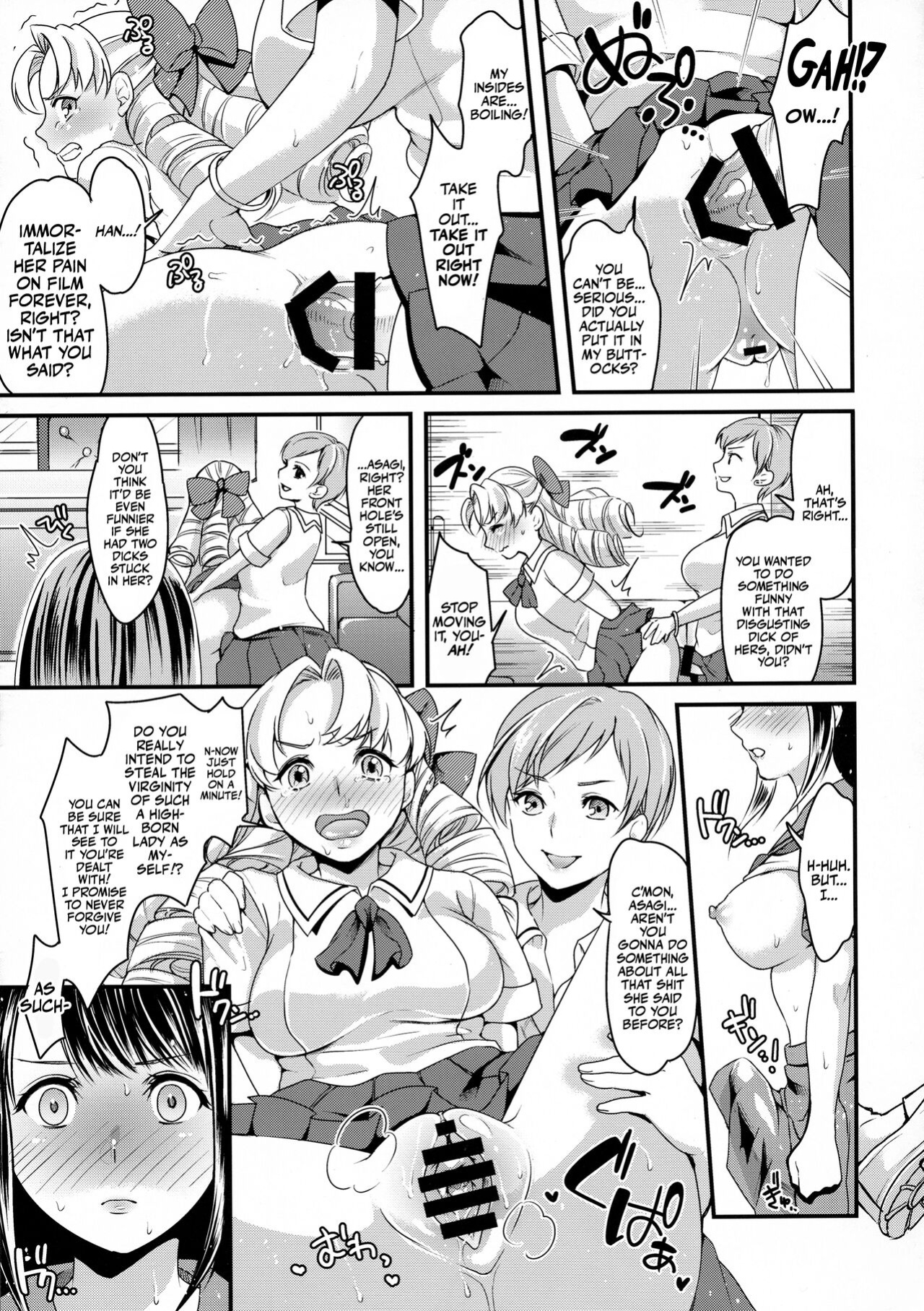 (Futaket 14) [Fleur 9 pri (Kitahara Eiji)] Futanari JK no Hangyaku | The Futanari JK's Rebellion [Mr_Person]