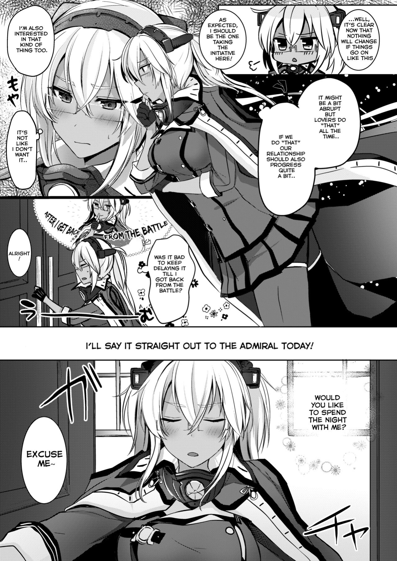 (C96) [Marosaan (Yunamaro)] Musashi-san no Yoru Jijou Shoya Hen (Kantai Collection -KanColle-) [Carl]