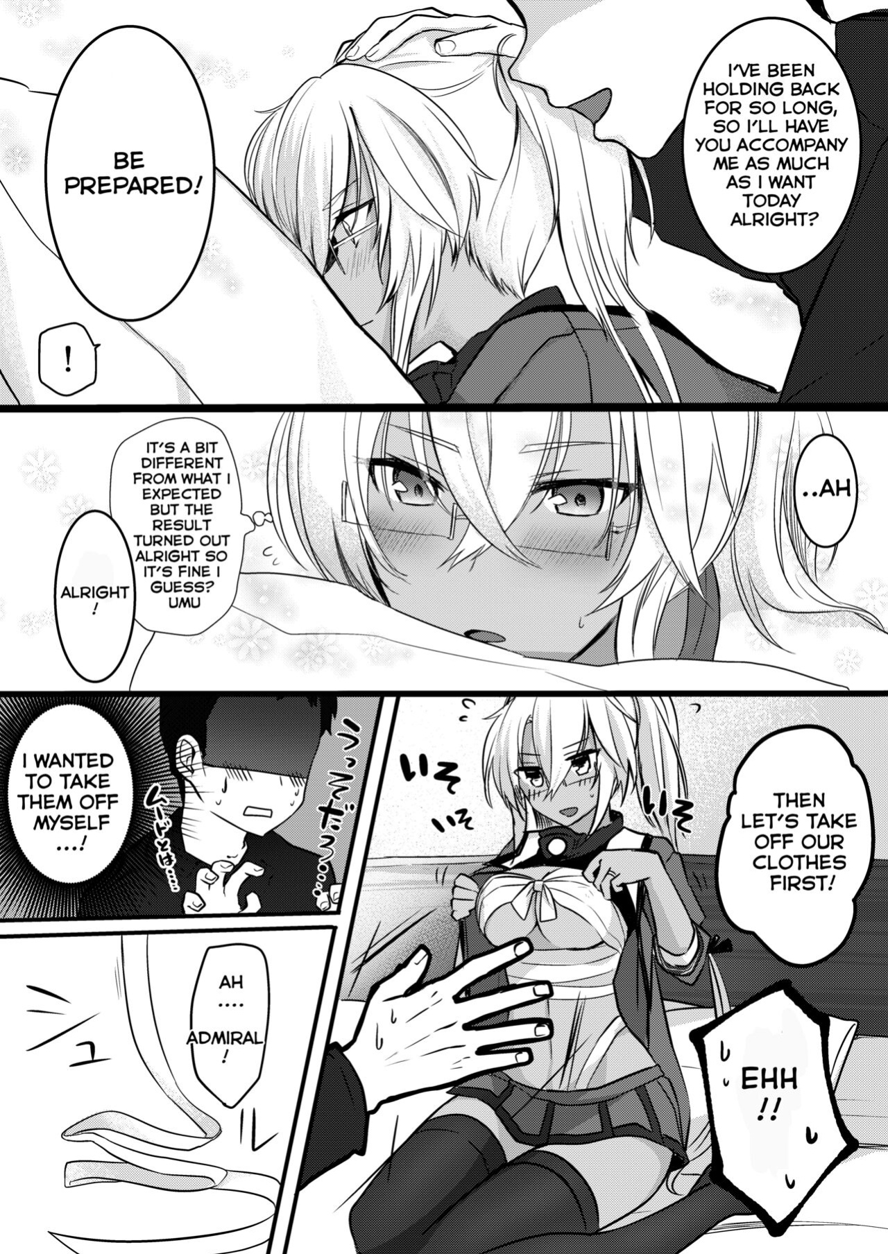 (C96) [Marosaan (Yunamaro)] Musashi-san no Yoru Jijou Shoya Hen (Kantai Collection -KanColle-) [Carl]