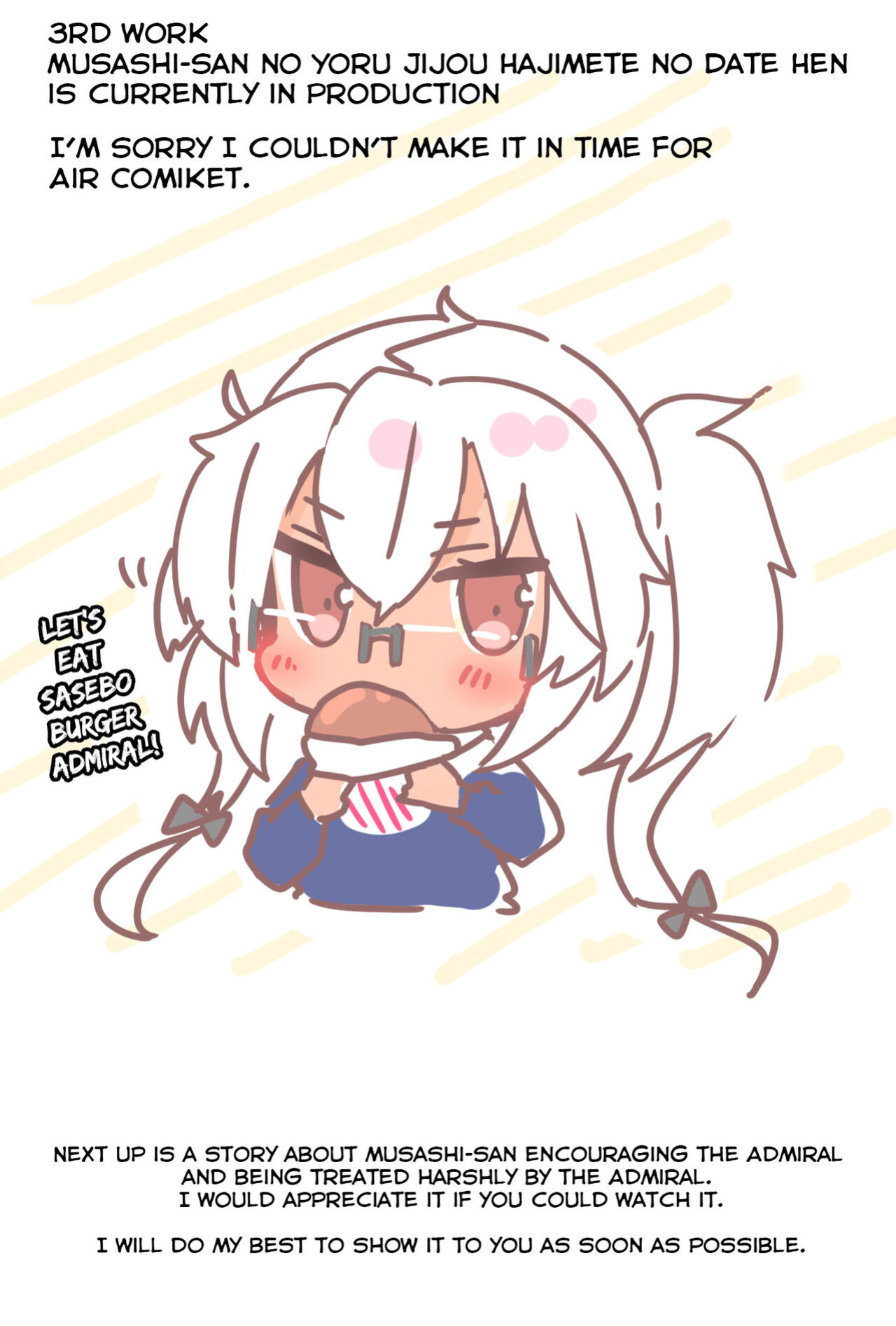(C96) [Marosaan (Yunamaro)] Musashi-san no Yoru Jijou Shoya Hen (Kantai Collection -KanColle-) [Carl]
