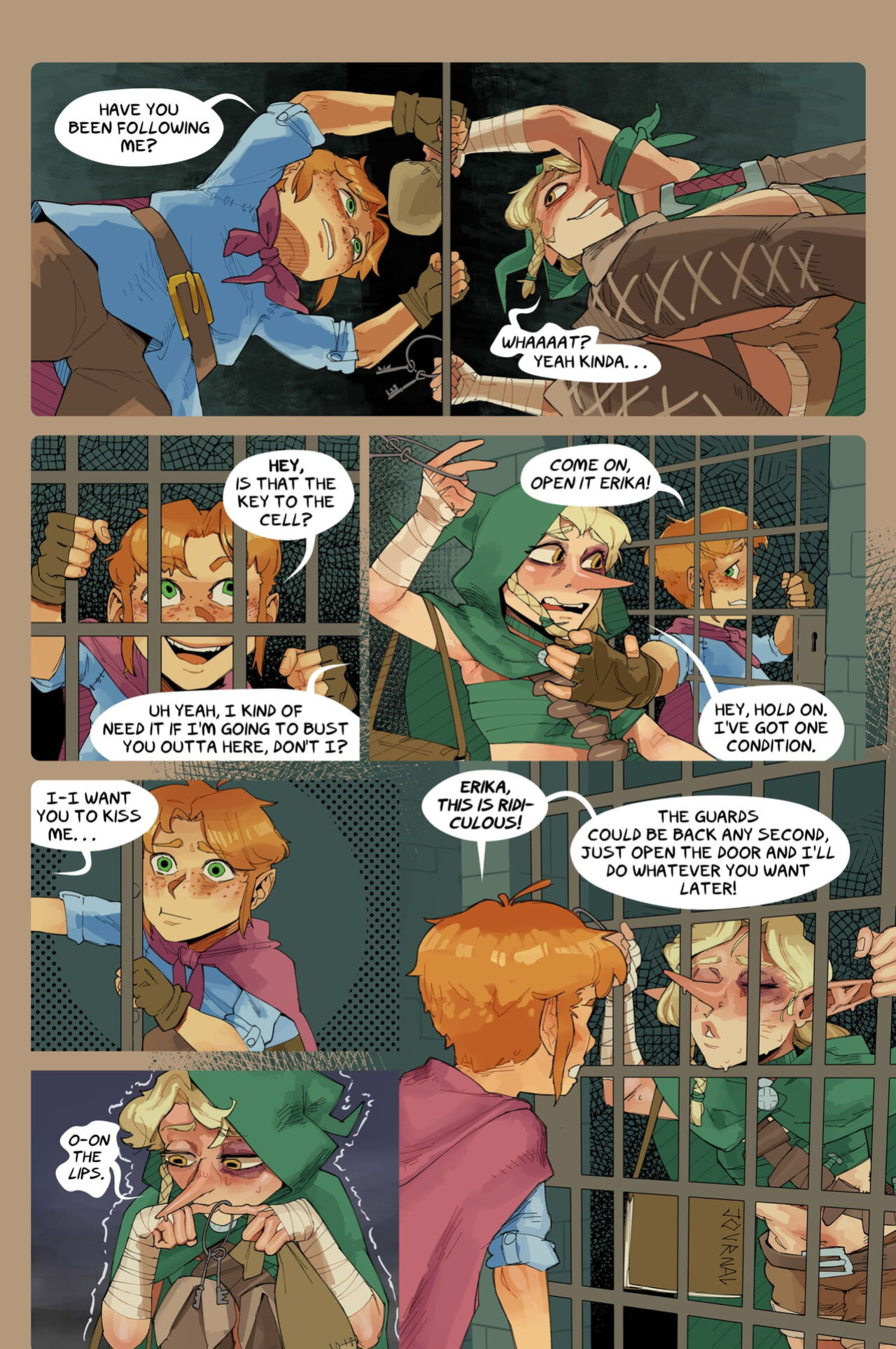 [BrknPncl] A Boy & His Familiar | Ch.5: Odd Couple [English+textless][unfinished]
