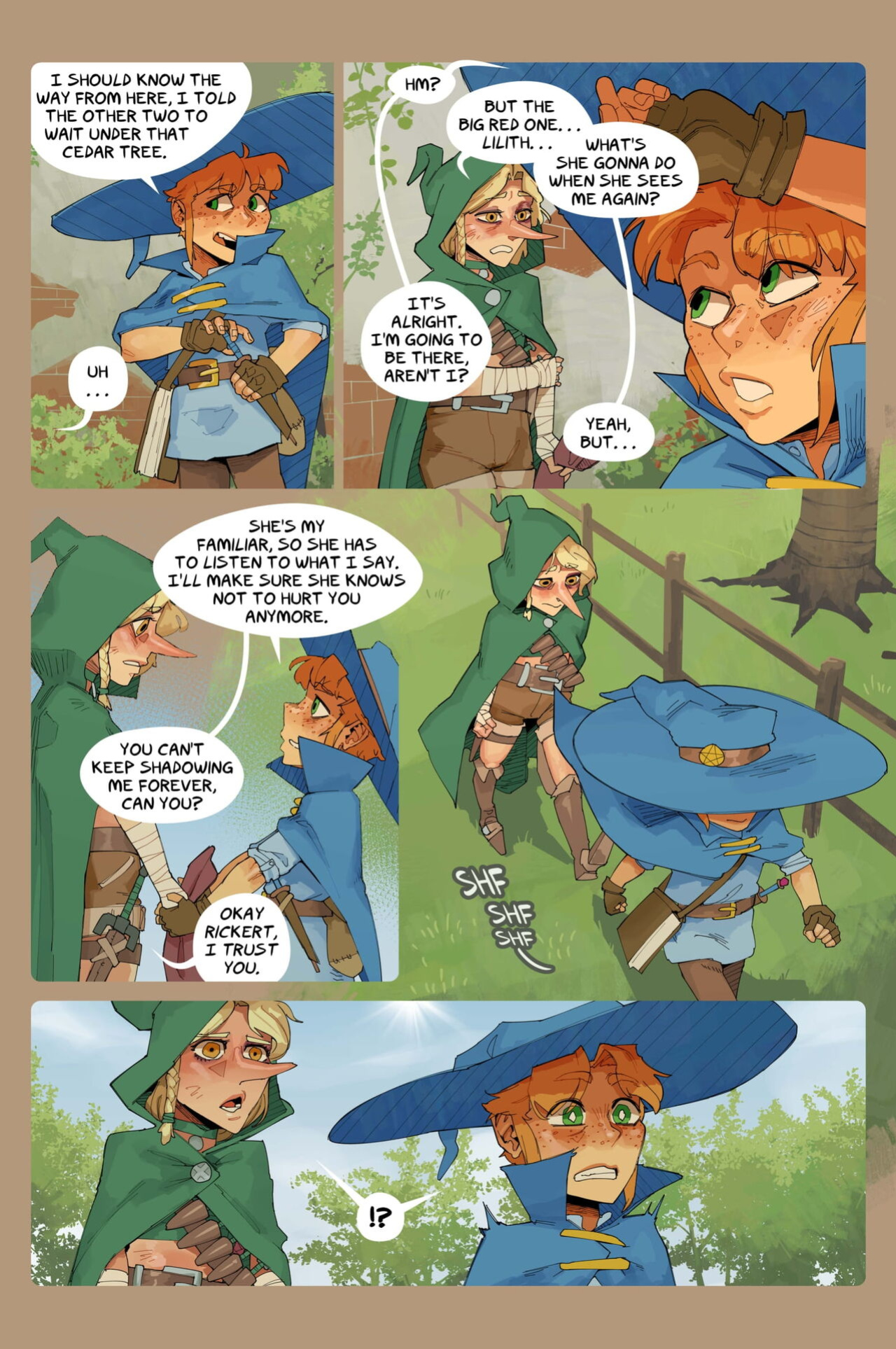 [BrknPncl] A Boy & His Familiar | Ch.5: Odd Couple [English+textless][unfinished]