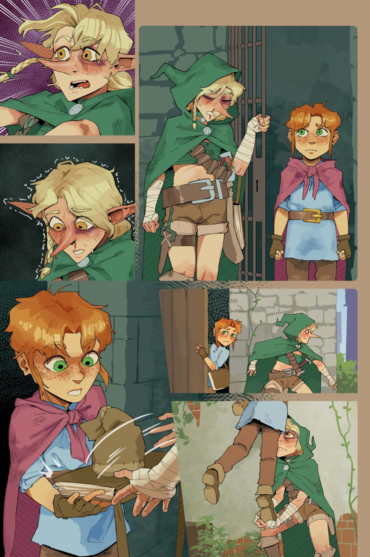 [BrknPncl] A Boy & His Familiar | Ch.5: Odd Couple [English+textless][unfinished]