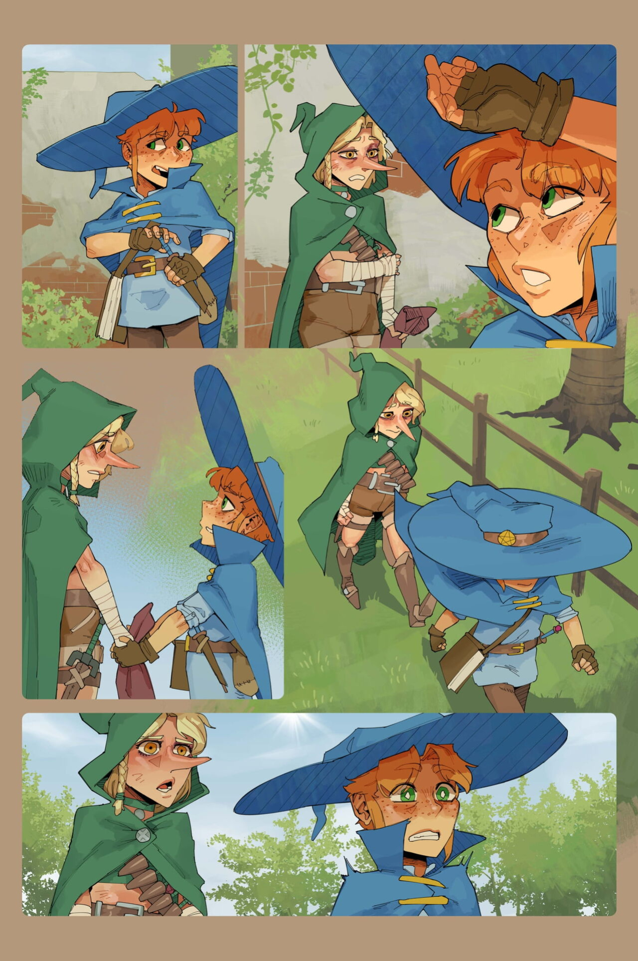 [BrknPncl] A Boy & His Familiar | Ch.5: Odd Couple [English+textless][unfinished]
