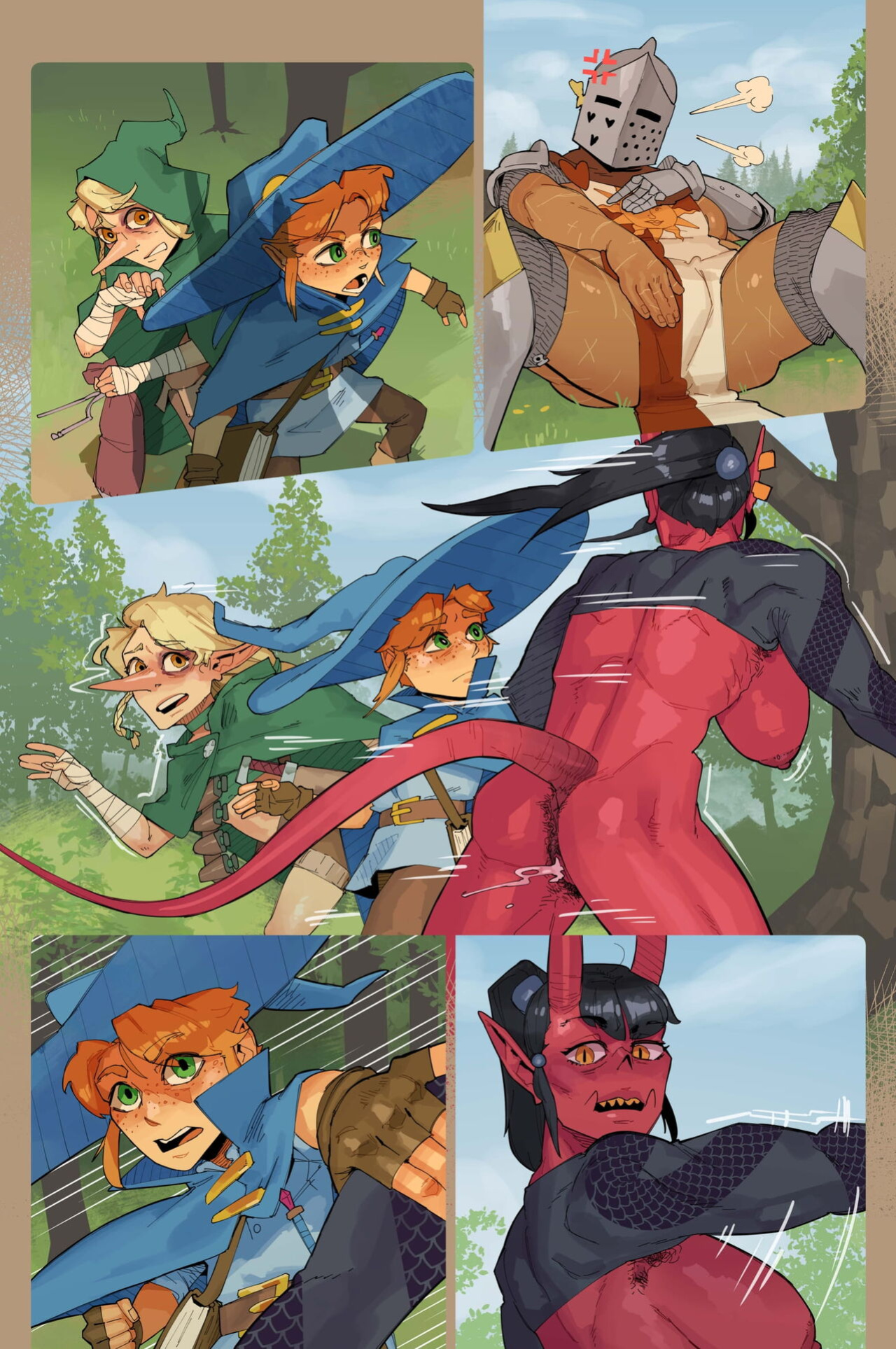 [BrknPncl] A Boy & His Familiar | Ch.5: Odd Couple [English+textless][unfinished]