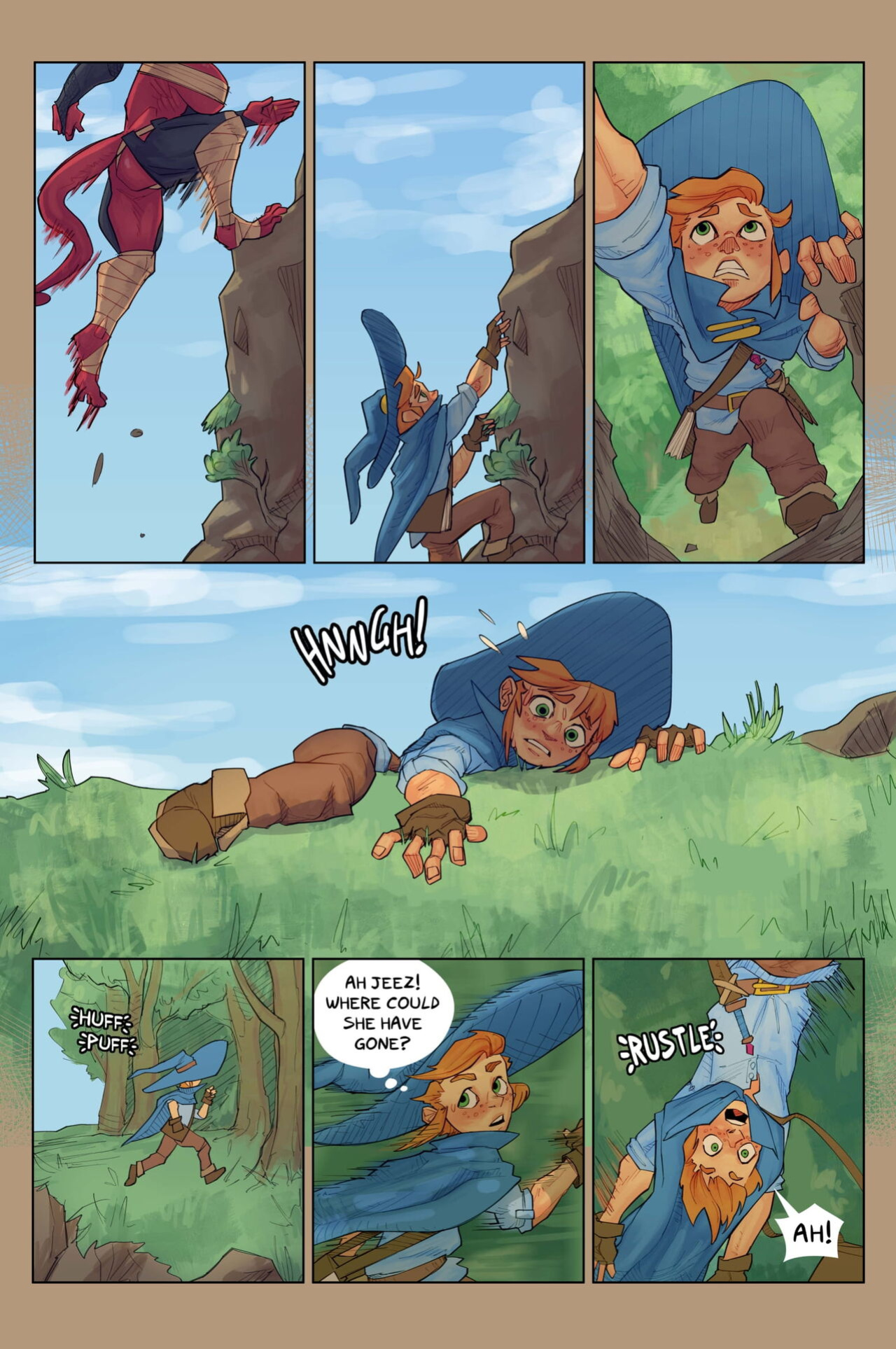 [BrknPncl] A Boy & His Familiar | Ch.2: Ill-gotten Goods [English+textless]