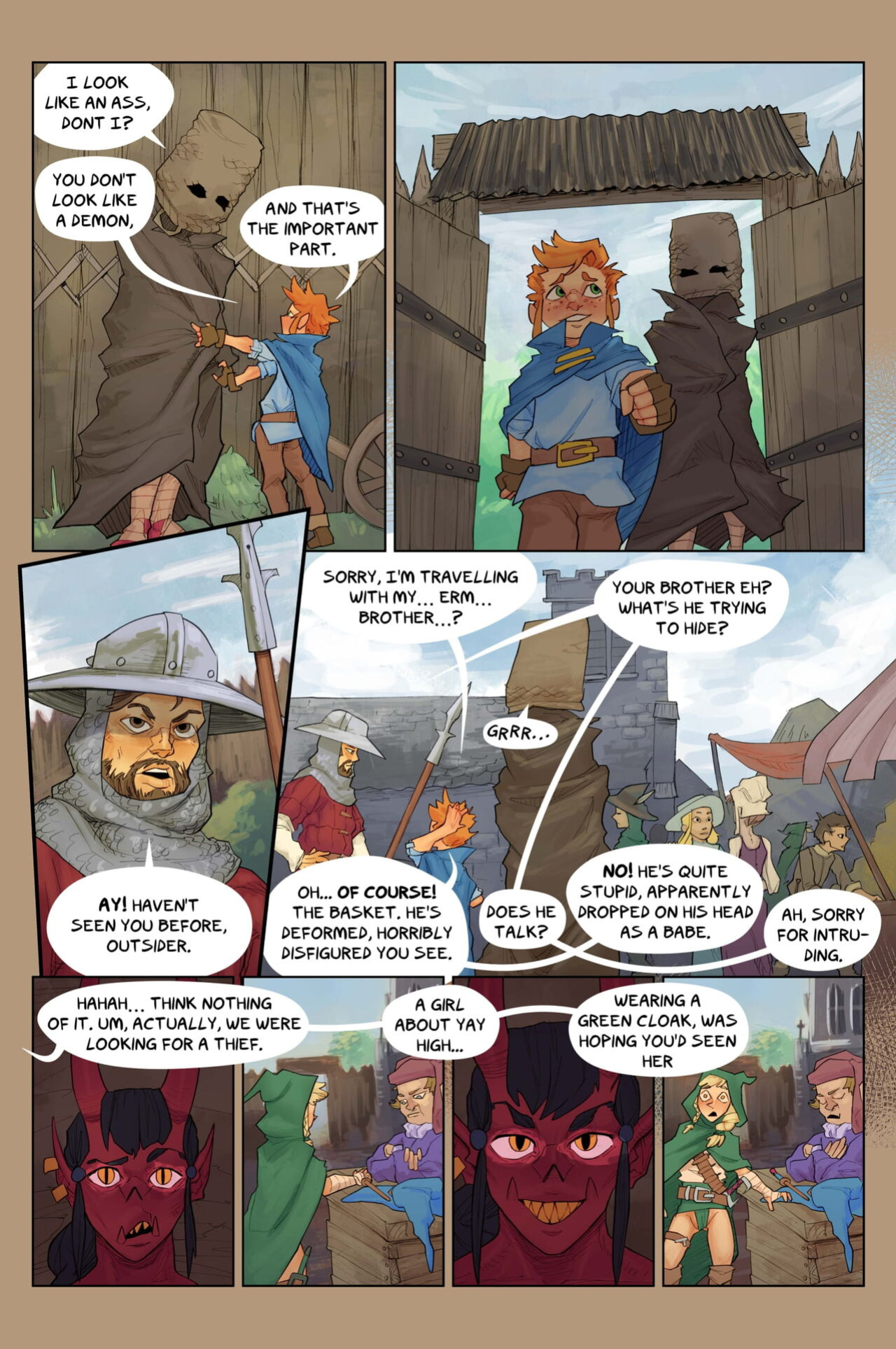 [BrknPncl] A Boy & His Familiar | Ch.2: Ill-gotten Goods [English+textless]