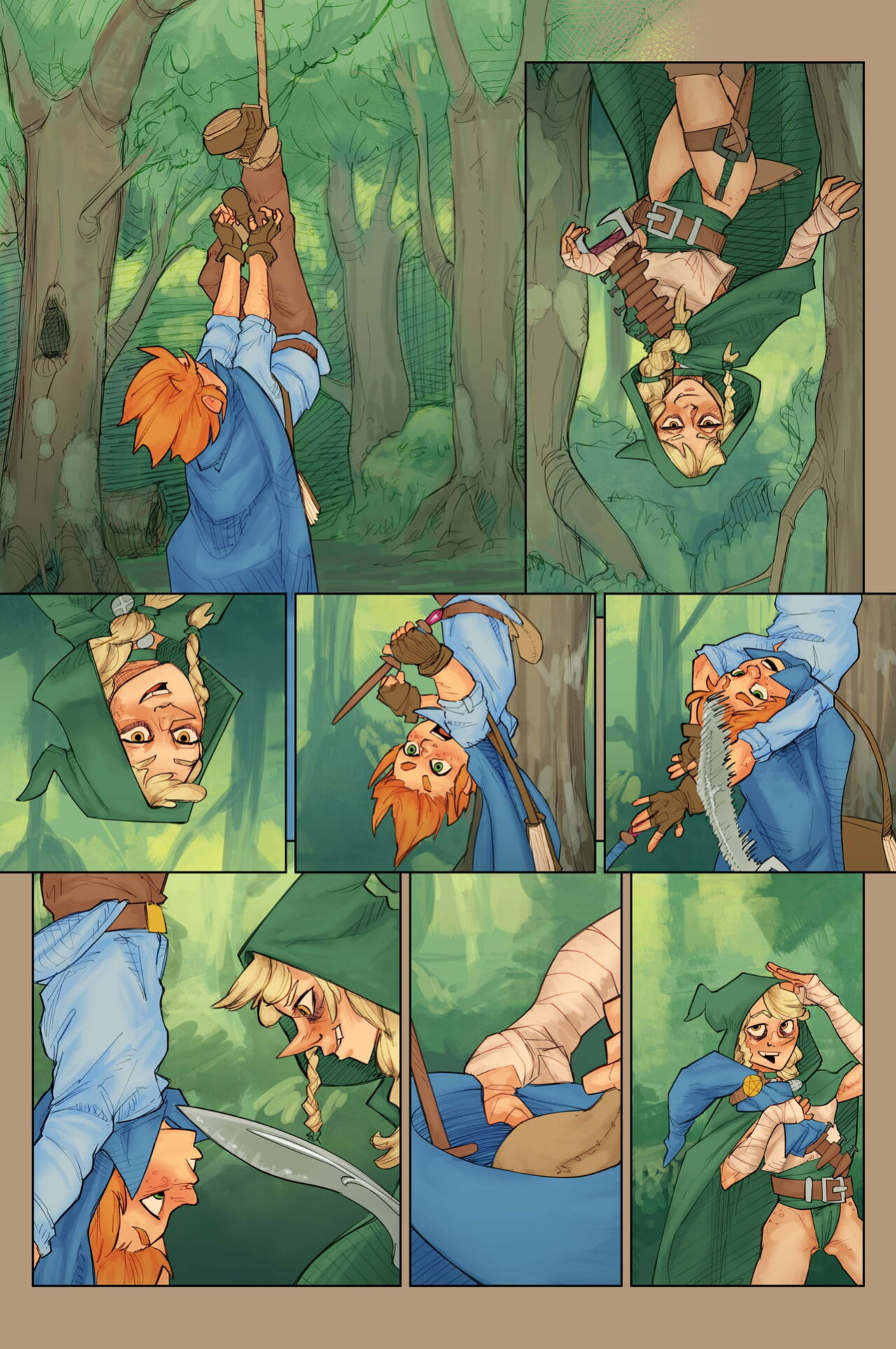[BrknPncl] A Boy & His Familiar | Ch.2: Ill-gotten Goods [English+textless]