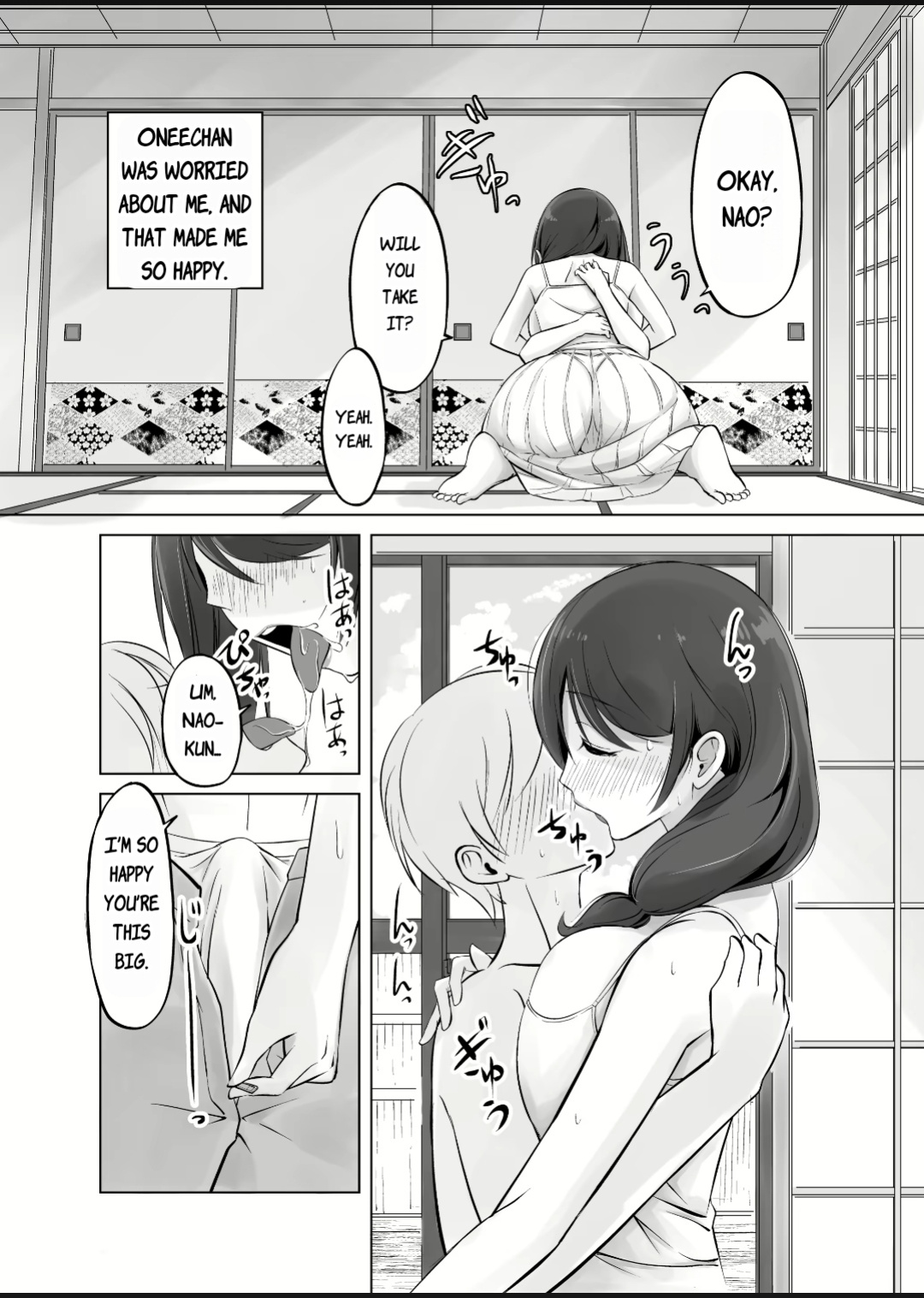 [Haru garden (Kasuga Ellie)] Itoko no Onee-chan to Boku no Amaama Seikatsu [MTL]