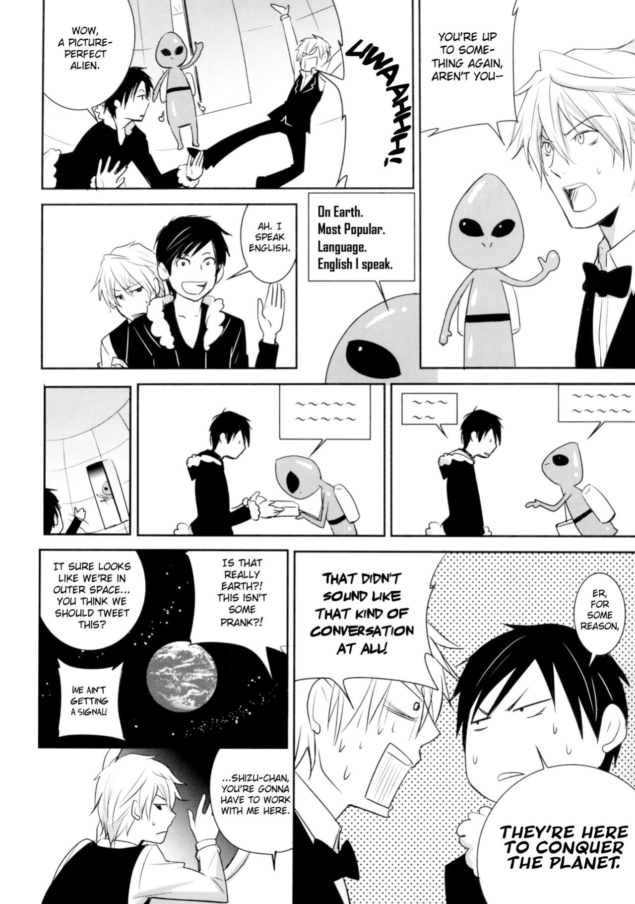 (C81) [ASSAULT-BEER (koma)] ALIEN vs … (DURARARA!!) [Jimothy]