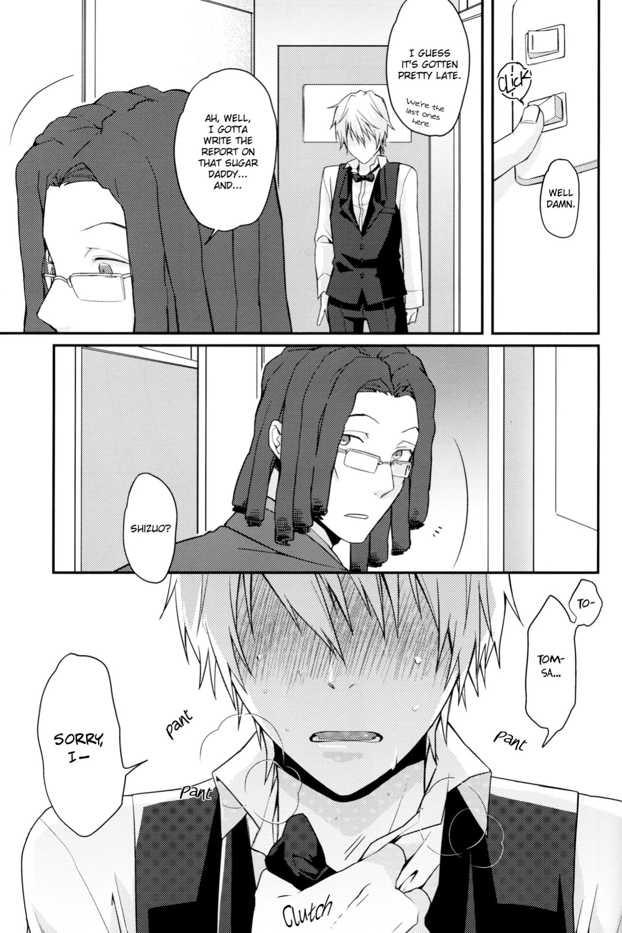 (SC48) [32RM (Mitsuru)] I Wonder if My Subordinate is Really Normal? (DURARARA!!) [Jimothy]
