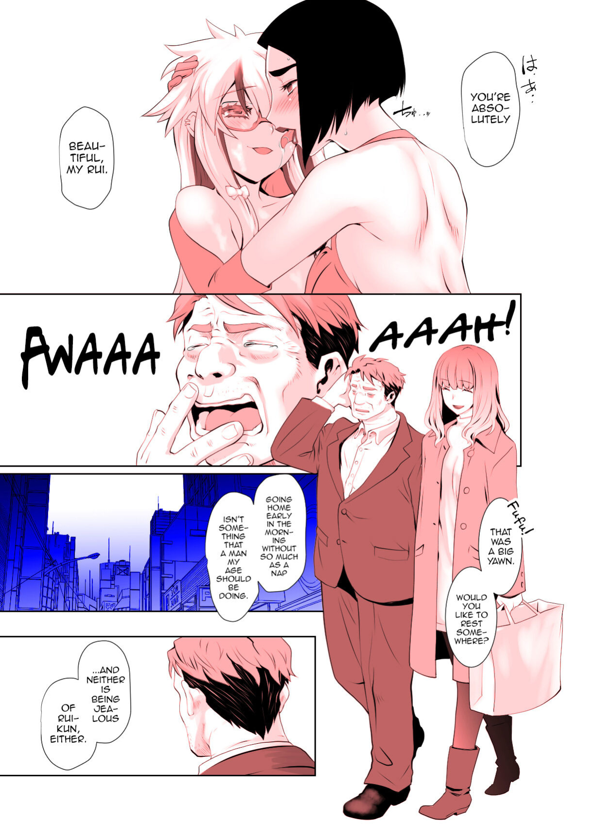 [Ruu Kikaku (Ruuen Rouga)] Kaika [Kanketsu-hen] Futatsu no Hana ga Aratana Irodori ni Somaru Hanashi [mysterymeat3]