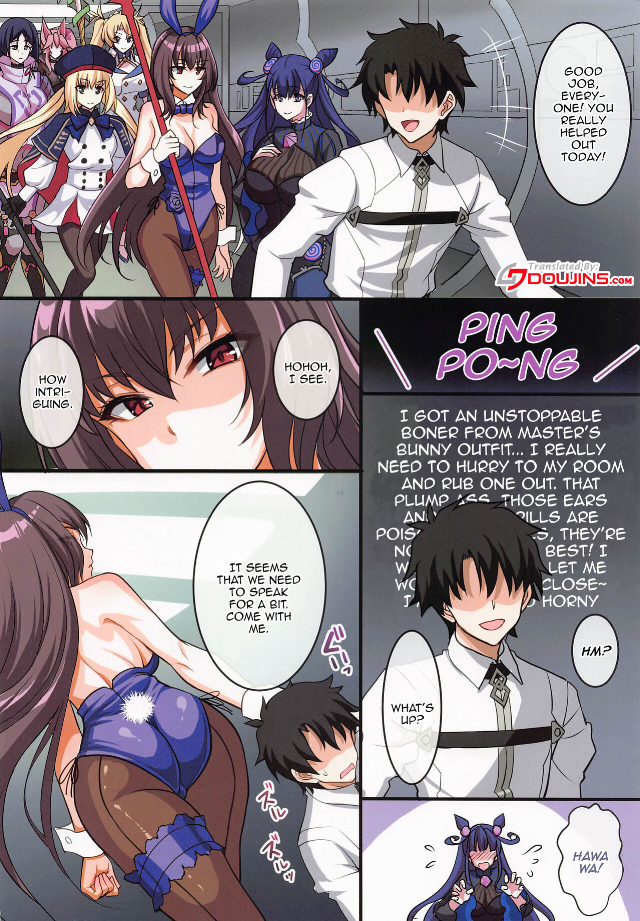 (C100) [Yohsyuan (Son Yohsyu)] Bunny ga Osuki to Kikimashite | We Heard You Like Bunny Girls. (Fate/Grand Order)