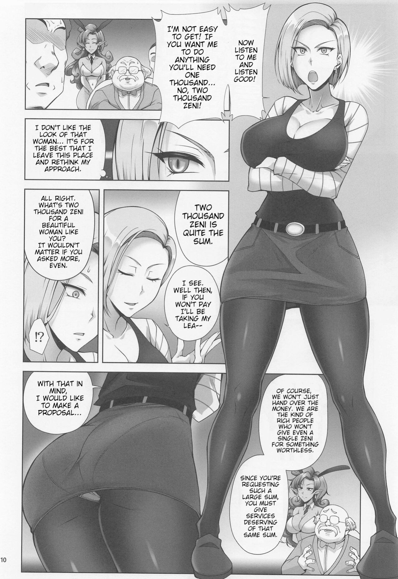 (C100) [Kikuya (Kimura Naoki)] Saikyou Mama wa Kasegitai | The Strongest Mom ever wants to earn some Money (Dragon Ball Super) [joobuspaidatl]