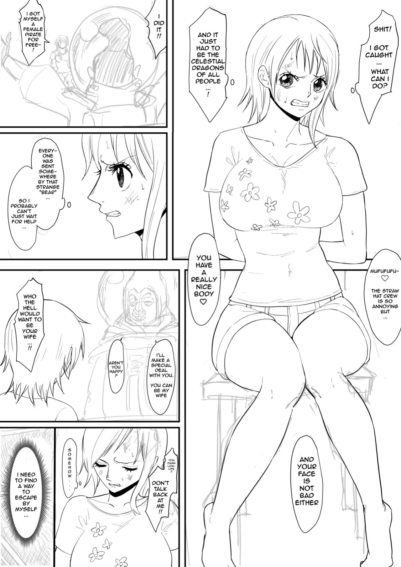 [Iwao] Nami Manga (BLEACH) Translated (rough)
