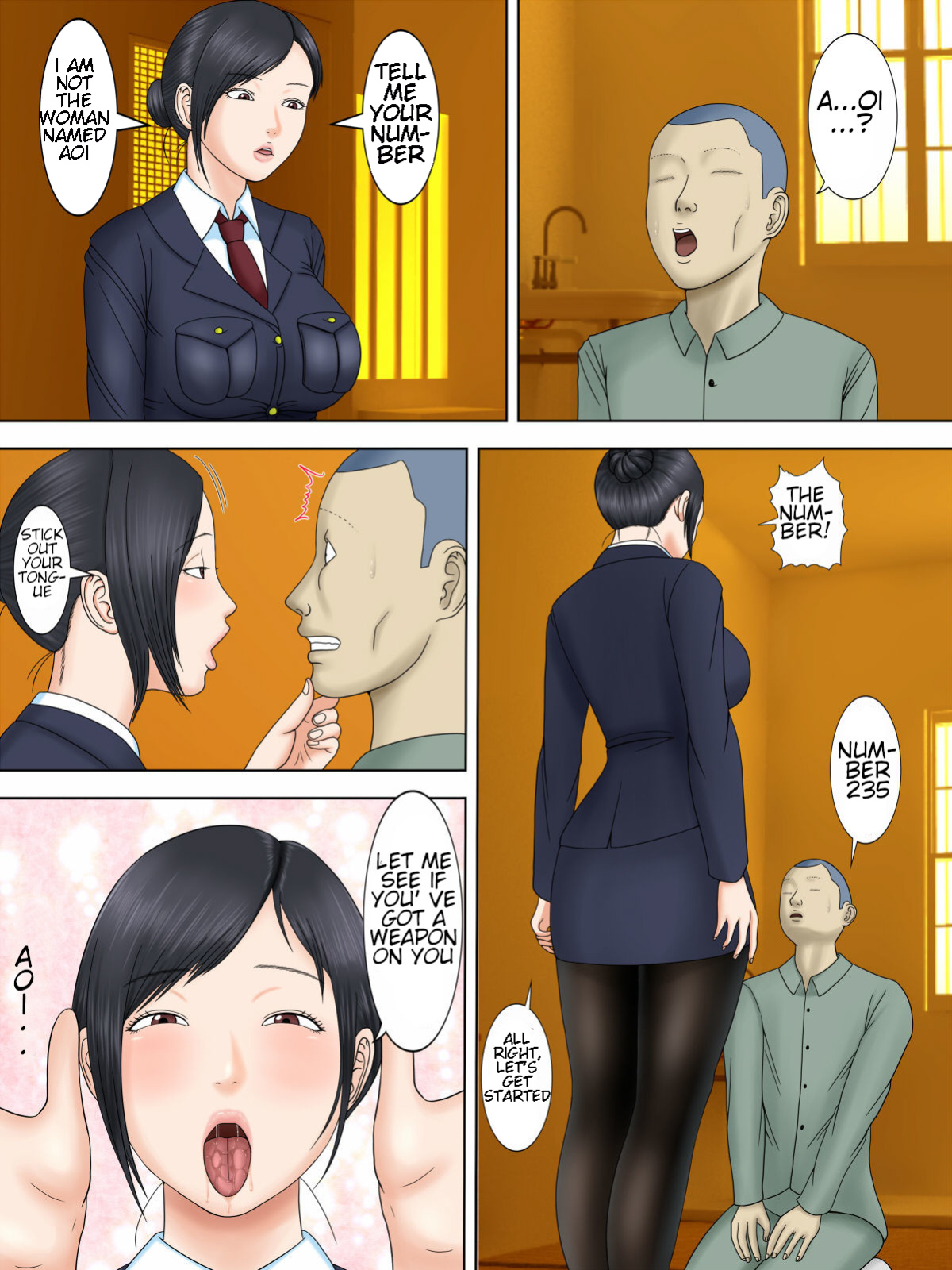 [Minazuki Mikka] Otto wa Gokuchuu, Ippou Tsuma wa... 3 ~Kaseifu no Tsuma ga Ooya no Musuko ni Netorarete...~ [Chalklog]