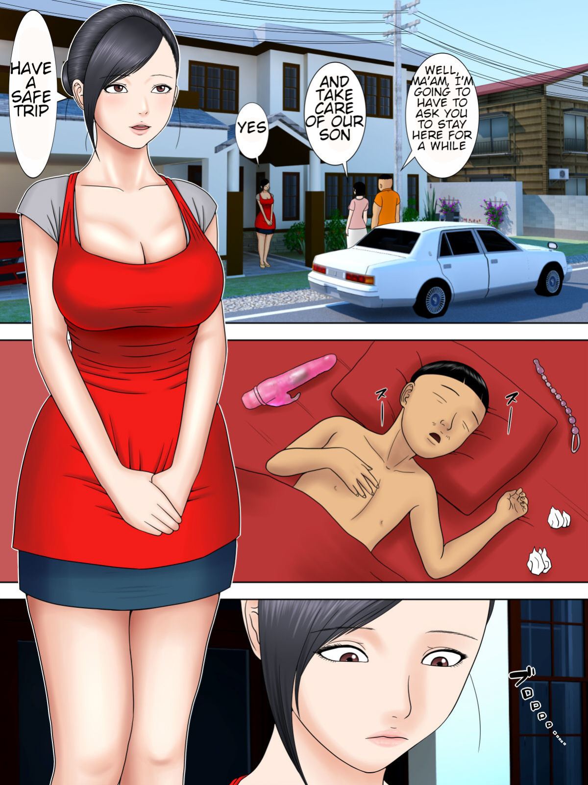 [Minazuki Mikka] Otto wa Gokuchuu, Ippou Tsuma wa... 4 ~Netorare Tsuma Ha Gokujou No Kaseifu [Chalklog]