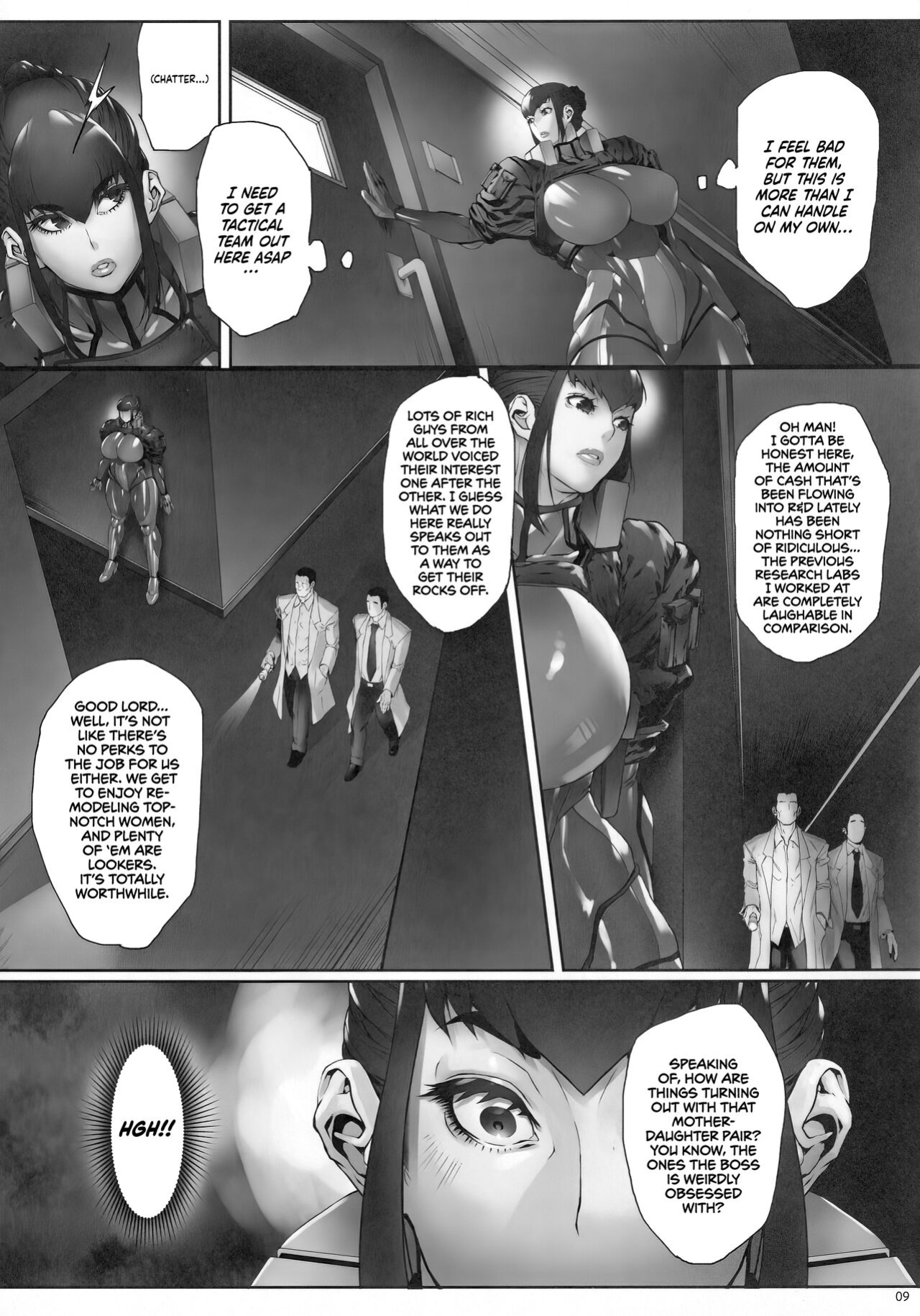 (C101) [Kocho Kocho Koukou (Bonten)] Nyuujoku no Ori ~Hitozuma Sousakan Atsuko~ | Snared and Defiled ~Agent Atsuko, Married Detective~ [cutegyaruTL]