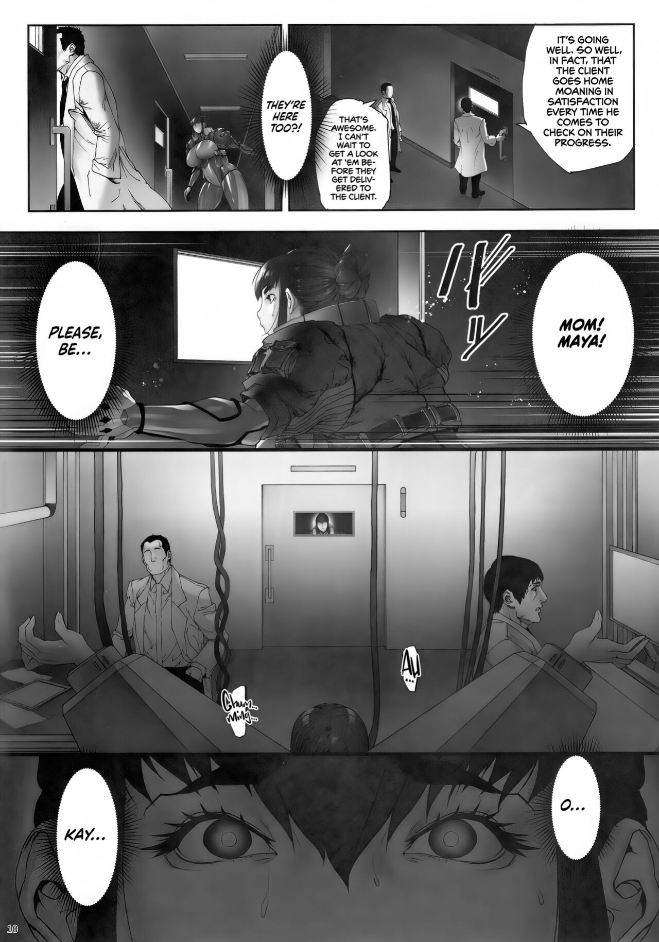 (C101) [Kocho Kocho Koukou (Bonten)] Nyuujoku no Ori ~Hitozuma Sousakan Atsuko~ | Snared and Defiled ~Agent Atsuko, Married Detective~ [cutegyaruTL]