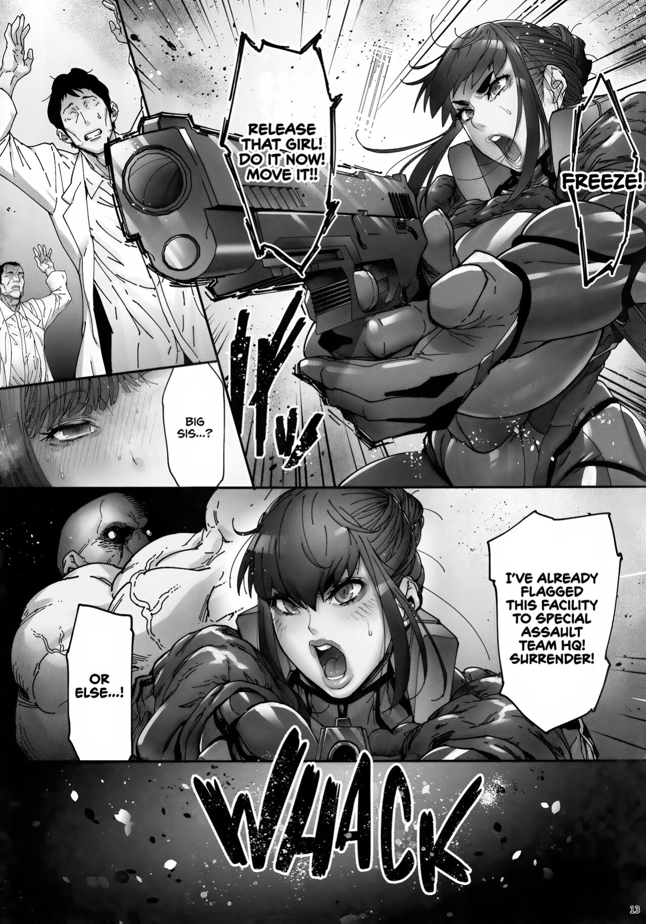 (C101) [Kocho Kocho Koukou (Bonten)] Nyuujoku no Ori ~Hitozuma Sousakan Atsuko~ | Snared and Defiled ~Agent Atsuko, Married Detective~ [cutegyaruTL]