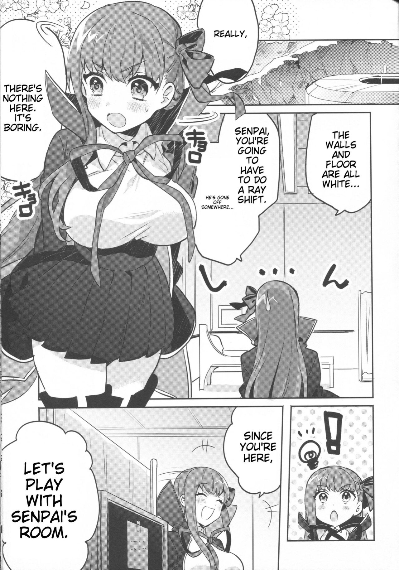 (C92) [Clochette (Sakura Yuki)] Shinkai Dennou Rakudo E.RA.BB | Deep Sea Singularity BB (Fate/Grand Order)