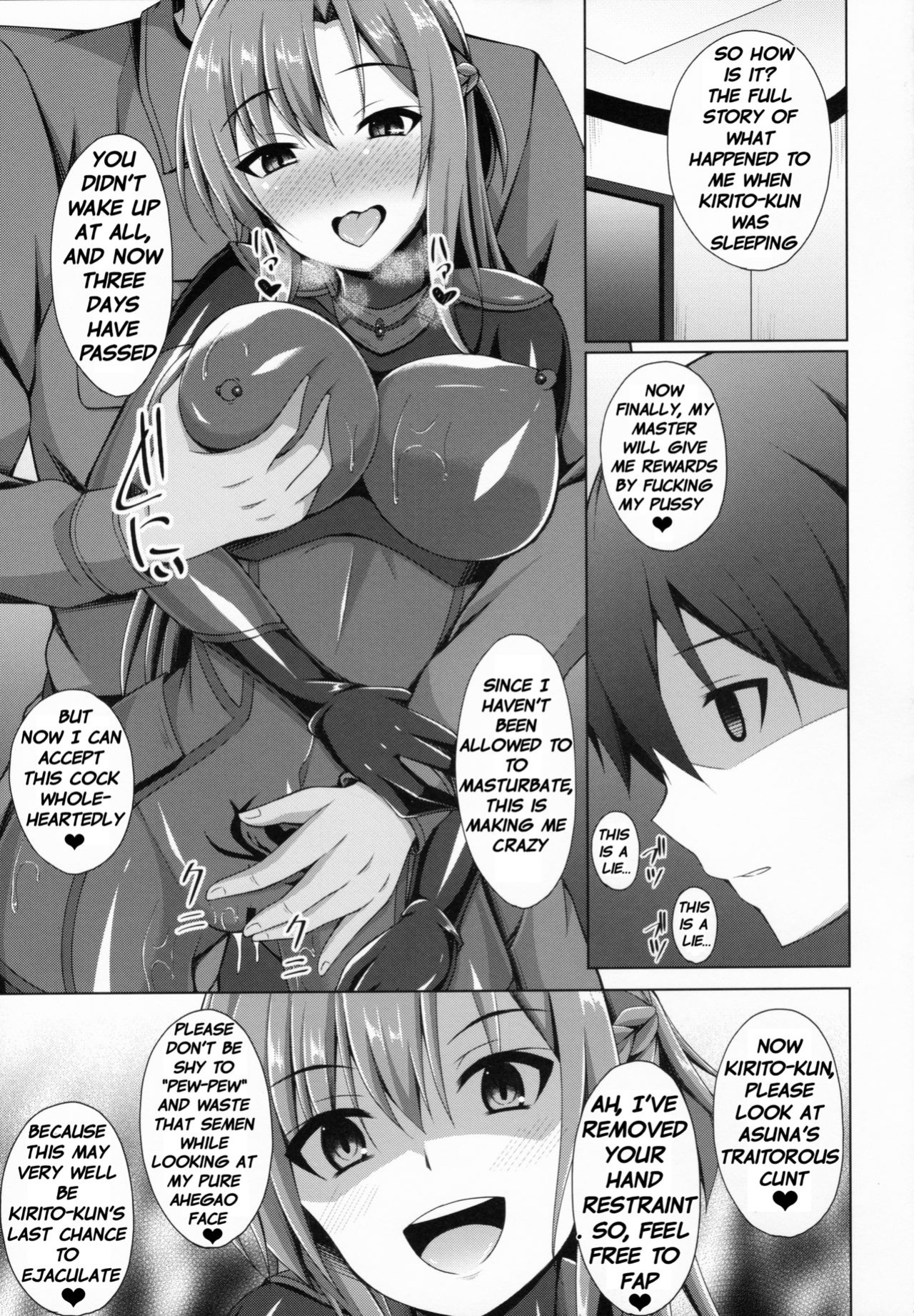 [Imitation Moon (Narumi Yuu)] My beloved girlfriend no longer exist... (Sword Art Online) [Colorized]