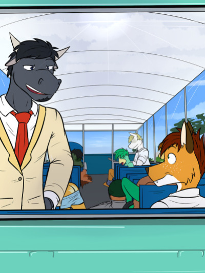 Kyle on a Bus by Fuze