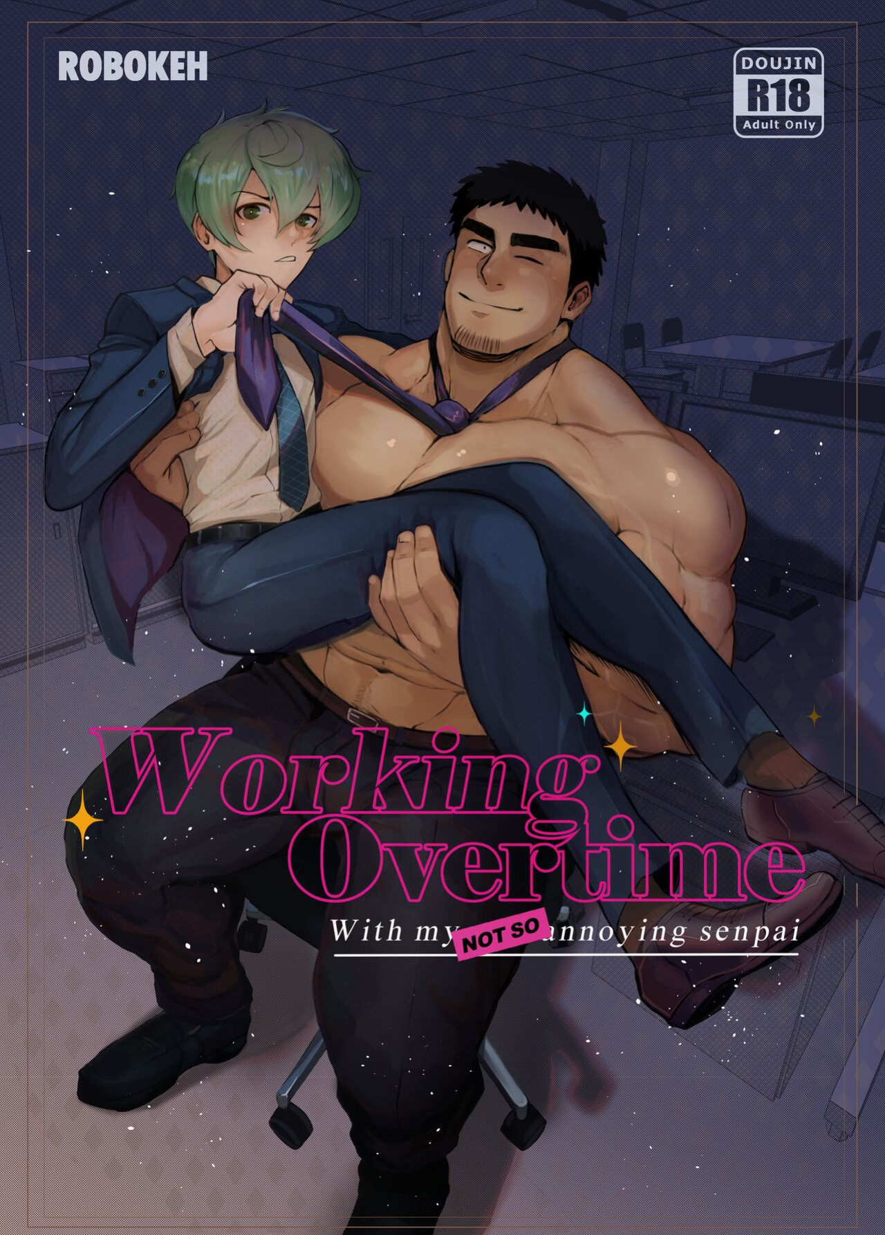 [Robokeh] Working Overtime with my not so annoying senpai [Uncensored]
