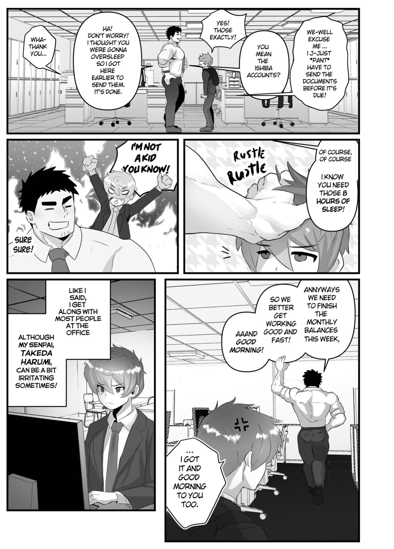 [Robokeh] Working Overtime with my not so annoying senpai [Uncensored]