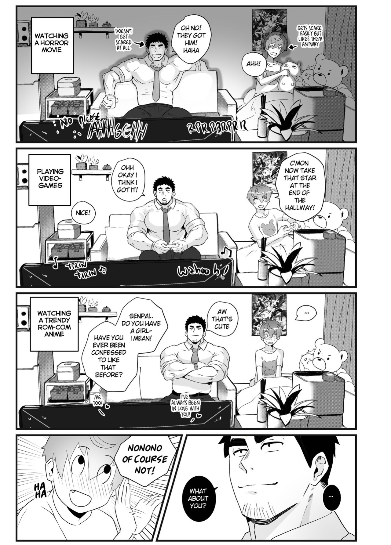 [Robokeh] Working Overtime with my not so annoying senpai [Uncensored]