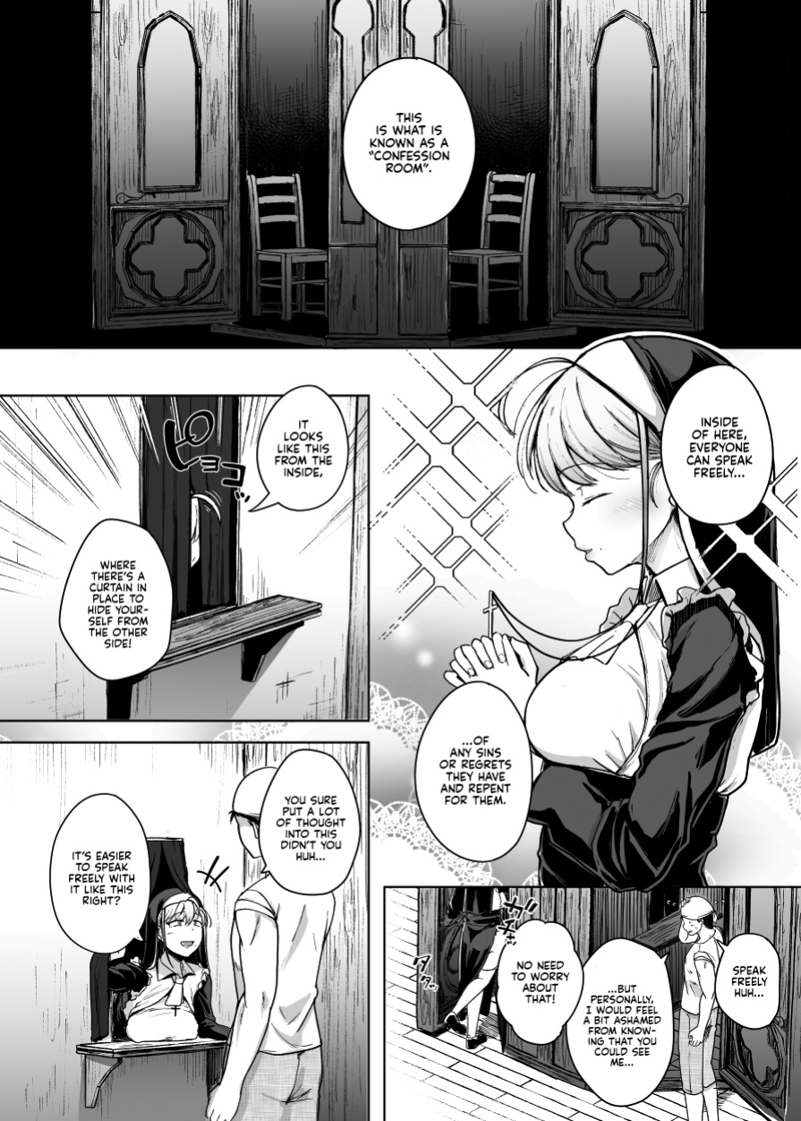 [Jikahatsudensho (flanvia)] Zange Ana | Confession Hole [Kyuume]