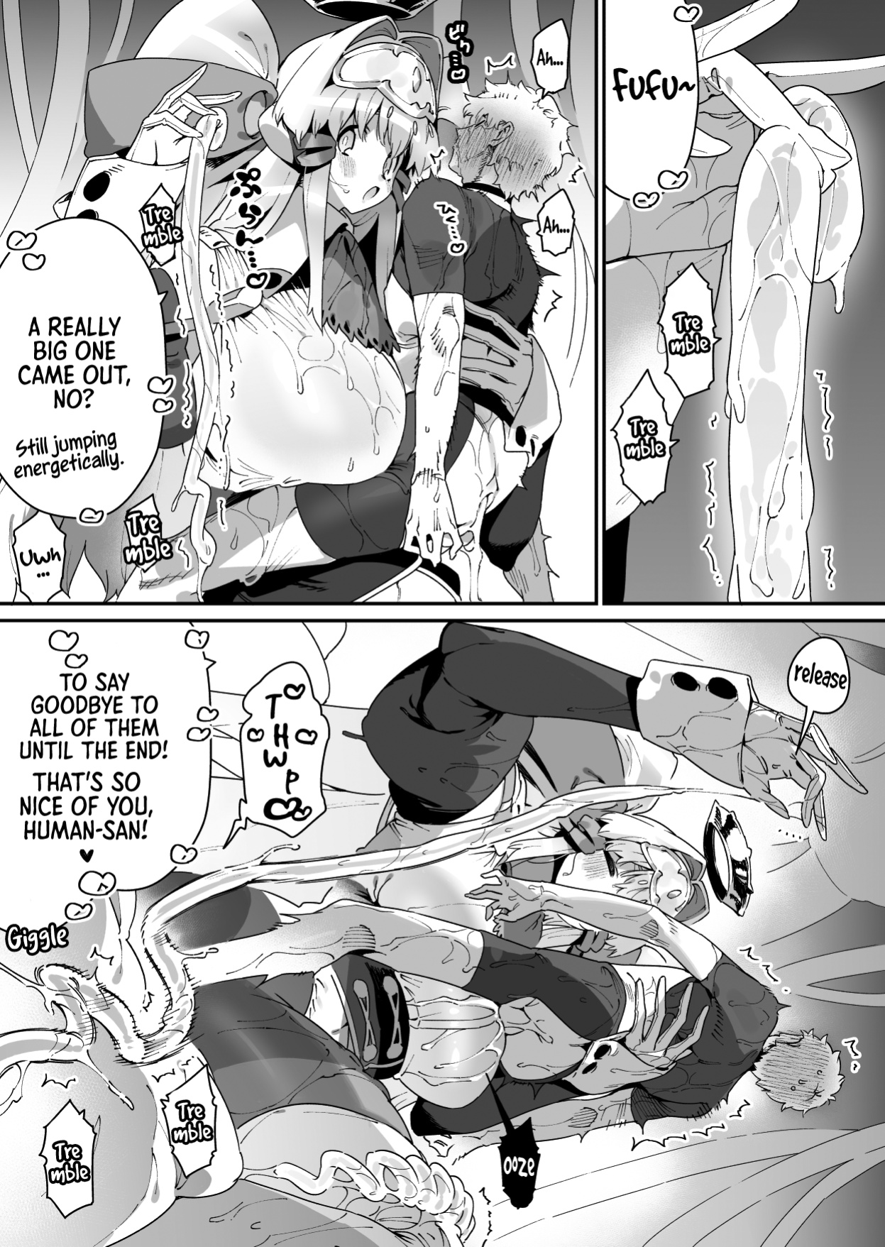 [Gyuutan Teishoku e no Koi] Human-san, Who Gets "Adjusted" by a Superior Angel | Part 2 [Sonarin迫]