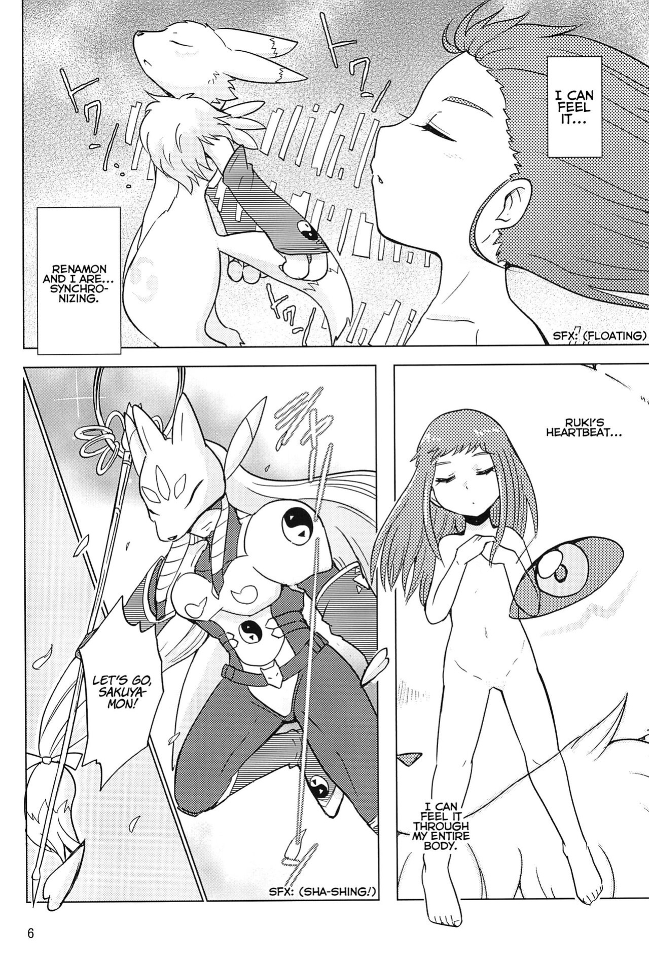 (Kansai! Kemoket 4) [38 (Toraneko)] DOUBLE SLASH!! (Digimon Tamers) [BloodMoonScans]