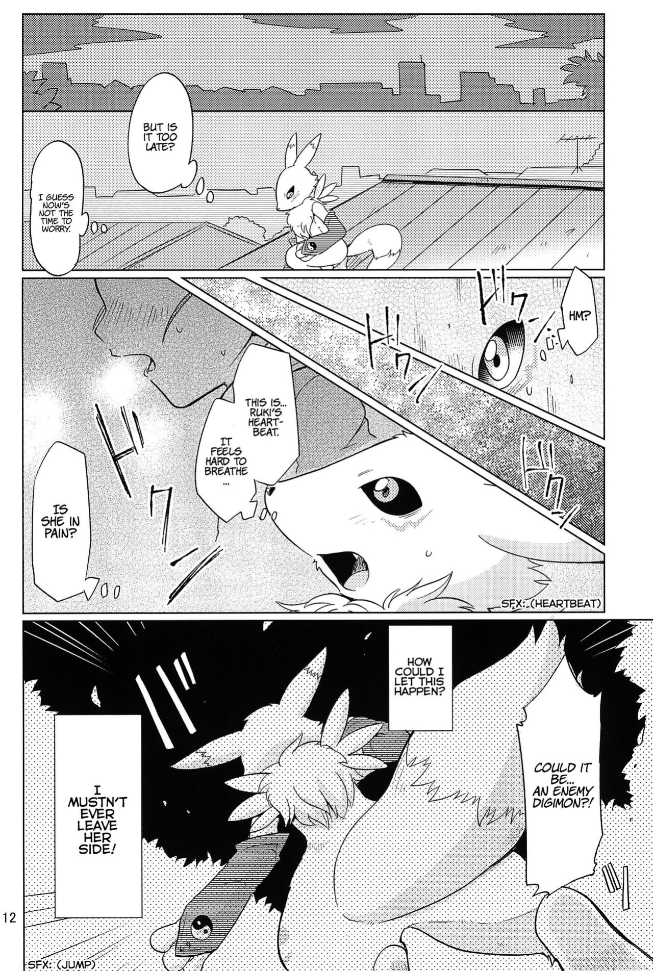 (Kansai! Kemoket 4) [38 (Toraneko)] DOUBLE SLASH!! (Digimon Tamers) [BloodMoonScans]