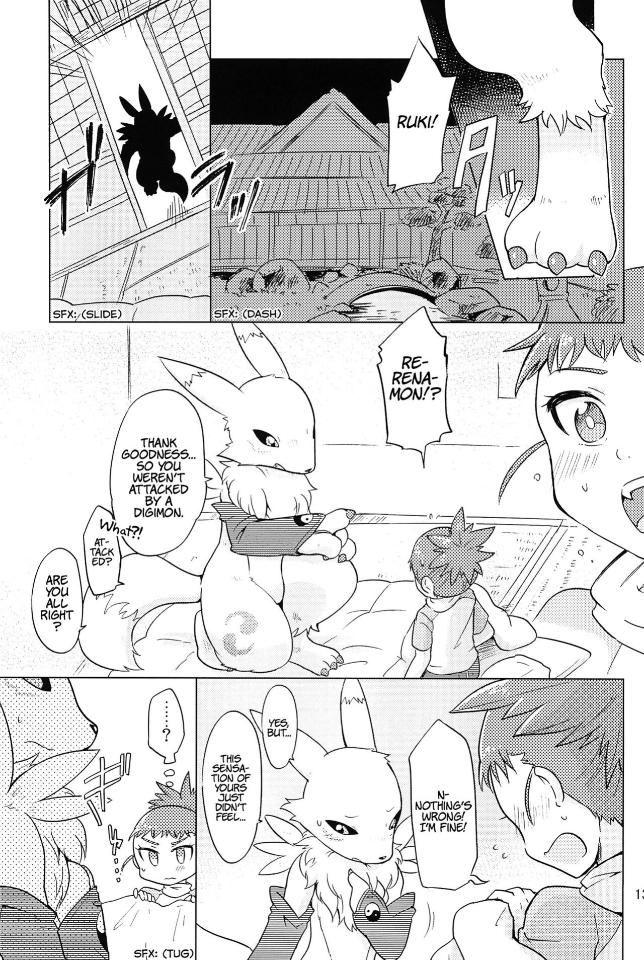 (Kansai! Kemoket 4) [38 (Toraneko)] DOUBLE SLASH!! (Digimon Tamers) [BloodMoonScans]