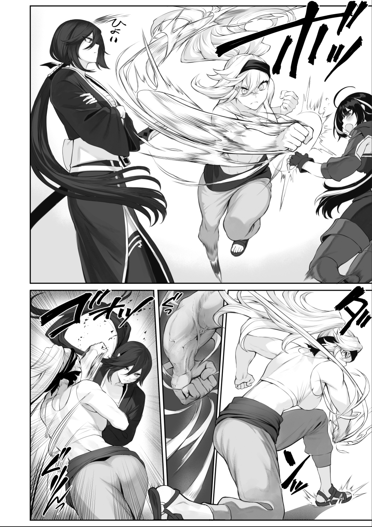 [Nekono Oyashiro (Mashu)] Ikusa Otome to Ikusa Goto! ~Onna Samurai Hen~ [Zaku Scans]