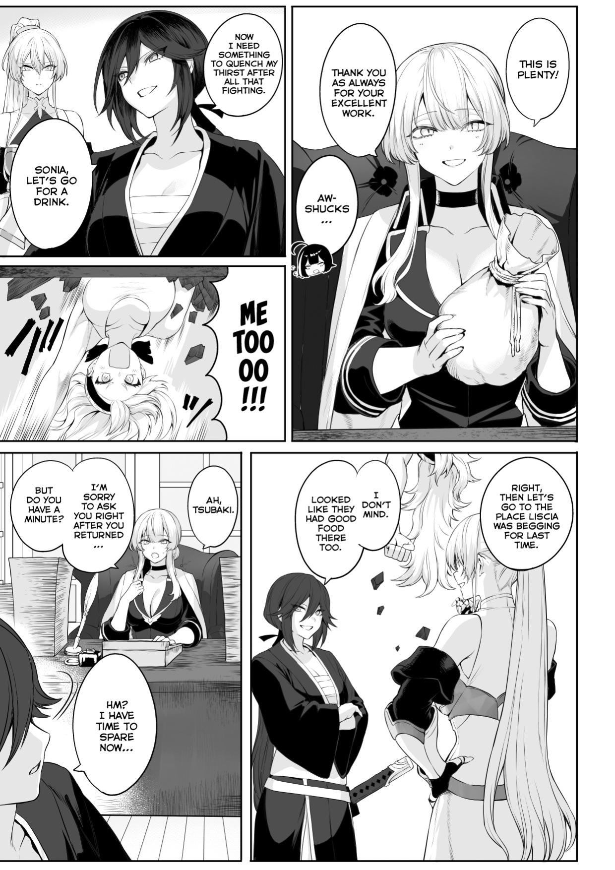 [Nekono Oyashiro (Mashu)] Ikusa Otome to Ikusa Goto! ~Onna Samurai Hen~ [Zaku Scans]